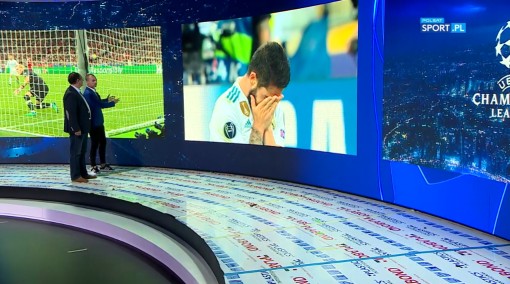 Telewizja Polsat z nowoczesnym studiem na Ligę Mistrzów i Ligę Europy