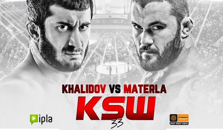 Gdzie obejrzeć galę KSW 33 z Krakowa - Mamed Khalidov vs Michał Materla? transmisja na żywo, live, gdzie oglądać, gdzie zobaczyć (parametry)

