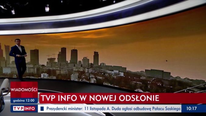 TVP Info z nowym studio i oprawą graficzną (foto, wideo)